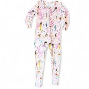 Posh Peanut 3T Disney Little Mermaid Dancing Beneath the Waves Convertible PJ's